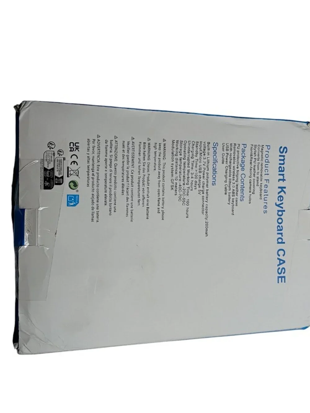Smart Keyboard CASE Apple iPad 10.2-inch compatible with 7th, 8th & 9th models